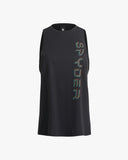 Spider Side Letter Logo Line Sleeveless (SPGPCNSL251W-BLK)