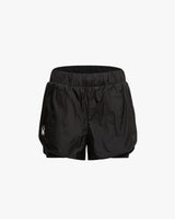 Spider Women's Woven Shorts (SSPGMCNTR283W-BLK)