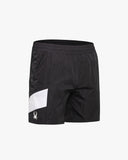 Spider Lifestyle Color Block Lettering Shorts (SPGMCNTR301U-BLK)