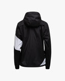 Spider Color Matching Angle Hooded Zip-Up (SPGPCNJK232U-BLK)