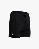 Spider Diagonal Line Training Shorts (SPGMCNTR251W-BLK)