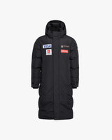 Spider US SKI TEAM Unisex Replica Long Down Jacket (SPGWCNDJ223U-BLK)