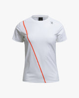 Spider Diagonal Line Training T-shirt (SPGMCNRS251W-OWH)