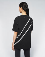 Spider Unisex Taping Line Short Sleeve T-shirt (SPGMCNRS302U-BLK)