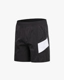 Spider Lifestyle Color Block Lettering Shorts (SPGMCNTR301U-BLK)