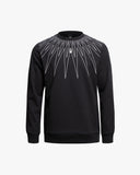 Spider Lifestyle Line Graphic Sweatshirt (SPGPCNRL302U-BLK)