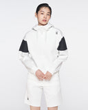 Spider Lifestyle Color Block Hooded Zip-Up (SPGPCNFT301U-WHT)