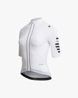 Spider Women's Radpad Short Sleeve Cycle Jersey (SPFPCNFT552W-WHT)