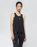 Spider Line Logo Running Sleeveless (SPGMCNSL281W-BLK)