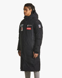 Spider US SKI TEAM Unisex Replica Long Down Jacket (SPGWCNDJ223U-BLK)