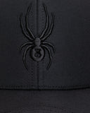 Spider Color Block Lettering Ball Cap Free Size (SPGPANCA302U-BLK)