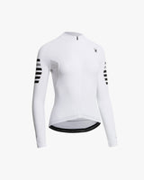 Spider Women's Radpad Long Sleeve Cycle Jersey (SPFPCNFT551W-WHT)