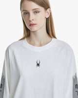 Spider Logo Graphic Print Sleeve T-shirt (SPGFCNRL301U-OWH)