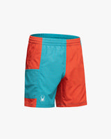 Spider Lifestyle Grid Print Shorts (SPGMCNTR305U-PTN)