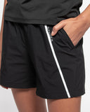 Spider Diagonal Line Training Shorts (SPGMCNTR251W-BLK)