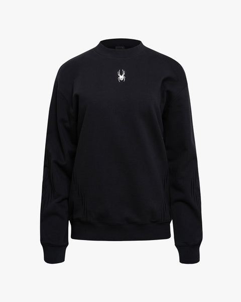 Spider Unisex Embroidery Sweatshirt (SPGPCNRL306U-BLK)