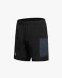 Spider Lifestyle Grid Print Shorts (SPGMCNTR305U-BLK)