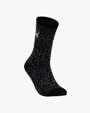 Spider Lifestyle Leopard Pattern Socks (SPGPANSC303U-BLK)