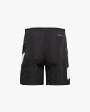 Spider Lifestyle Color Block Lettering Shorts (SPGMCNTR301U-BLK)