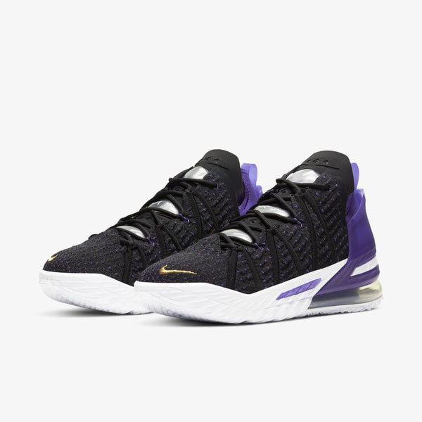 Nike Lebron XVIII Men's Basketball Shoes Black-White-Gum cq9283-007 
