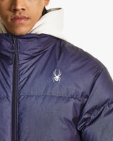 Spider Unisex Lifestyle Volume Goose Down Jacket (SPGWCNDJ303U-NVY)