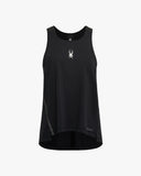 Spider Line Logo Running Sleeveless (SPGMCNSL281W-BLK)