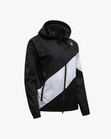 Spider Color Matching Angle Hooded Zip-Up (SPGPCNJK232U-BLK)