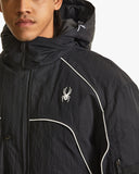 Spider Men's Lifestyle Hooded Detachable Down Jacket (SPGWCNDJ332M-BLK)