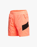 Spider Lifestyle Color Block Lettering Shorts (SPGMCNTR301U-POR)