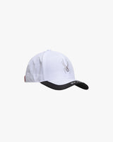 Spider Color Block Lettering Ball Cap Free Size (SPGPANCA302U-WHT)