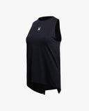 Spider Back Slit Training Sleeveless (SPGPCNSL254W-BLK)