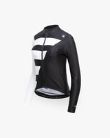 Spider Women's Diagonal Cycle Jersey (SPFFCNFT552W-BLK)