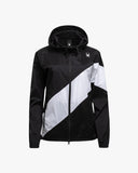 Spider Color Matching Angle Hooded Zip-Up (SPGPCNJK232U-BLK)