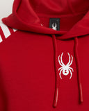 Spider Lifestyle Diagonal Print Hooded T-shirt (SPGFCNHD301U-DRD)