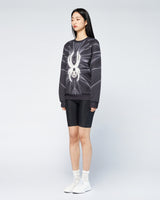 Spider Lifestyle Graphic Logo Sweatshirt (SPGPCNRL307U-BLK)