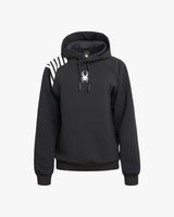 Spider Lifestyle Diagonal Print Hooded T-shirt (SPGFCNHD301U-BLK)