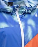 Spider Color Matching Angle Hooded Zip-Up (SPGPCNJK232U-PBL)