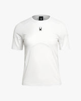 Spider Mesh Point Training Short Sleeve T-shirt (SPGMCNRS253W-WHT)