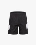 Spider Lifestyle Color Block Lettering Shorts (SPGMCNTR301U-BLK)