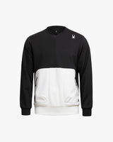 Spider 2-Way Color Block Sweatshirt (SPGPCNRL331M-BLK)