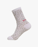 Spider Lifestyle Leopard Pattern Socks (SPGPANSC303U-GRY)